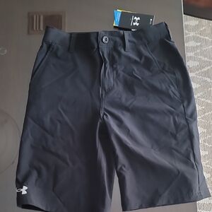 Under Armour Kids Black Performance Shorts